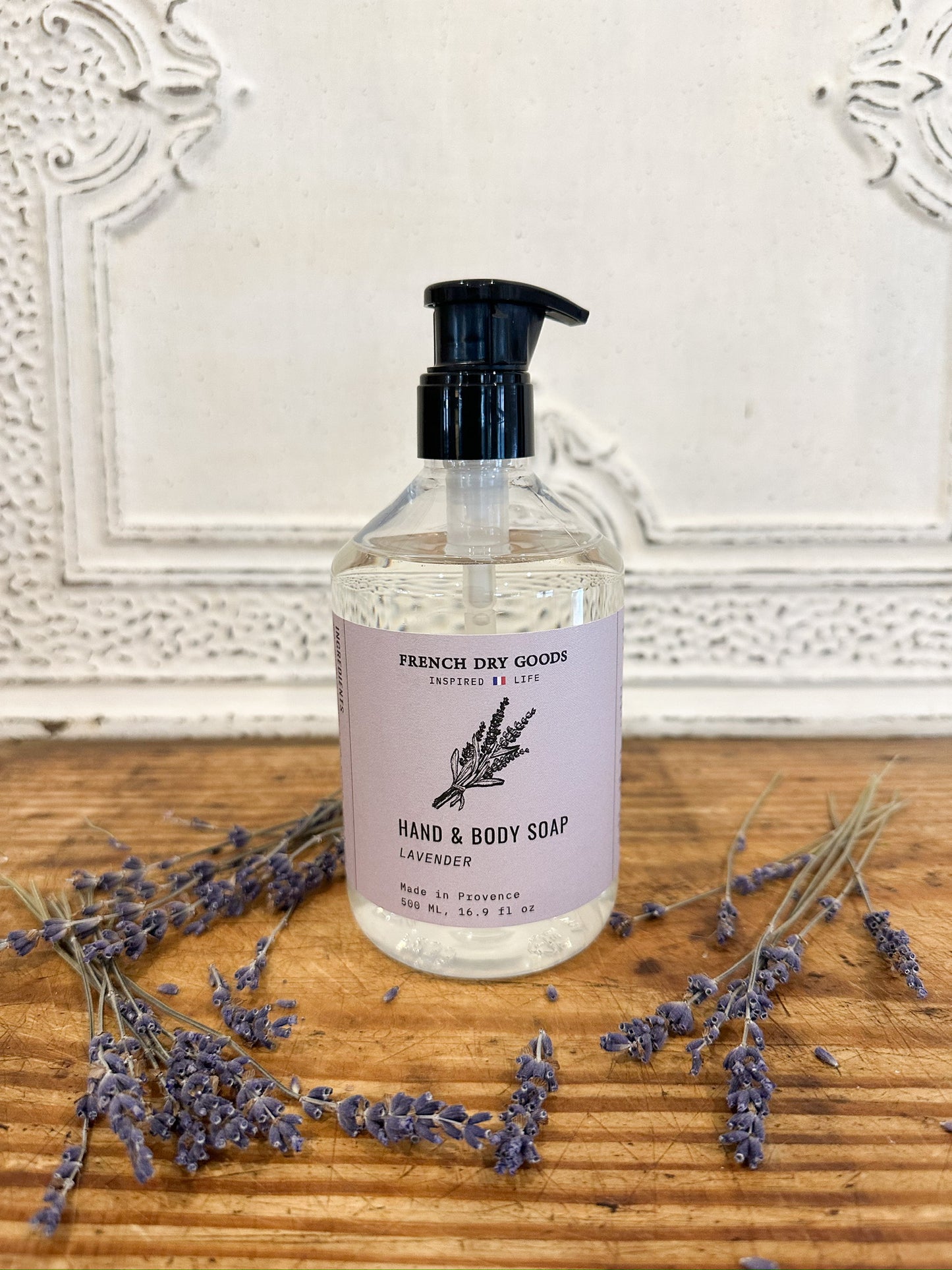 French Dry Goods Liquid Hand & Body Soap (Lavender)