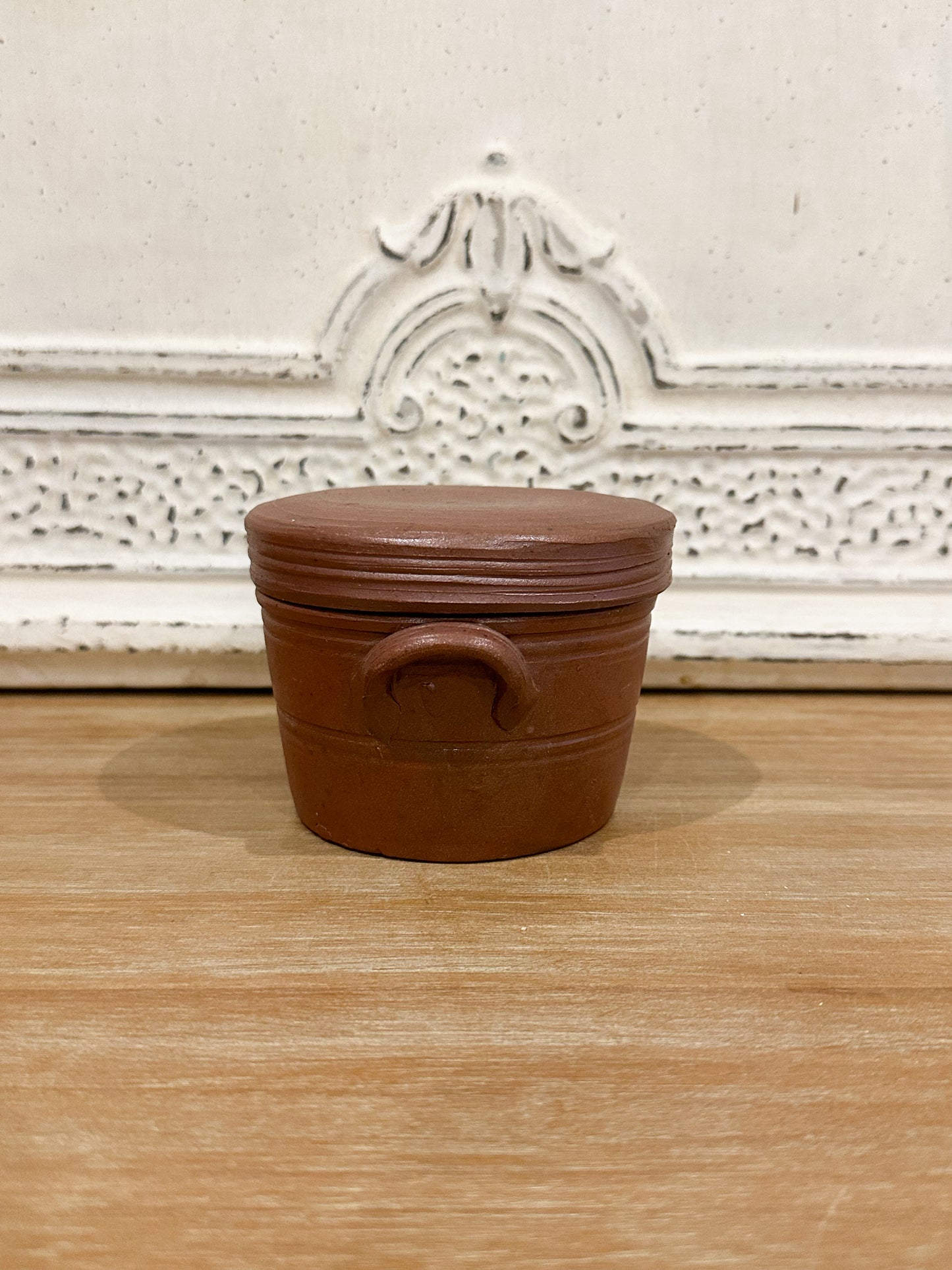 Poterie Renault Conical Butter Pot with Lid