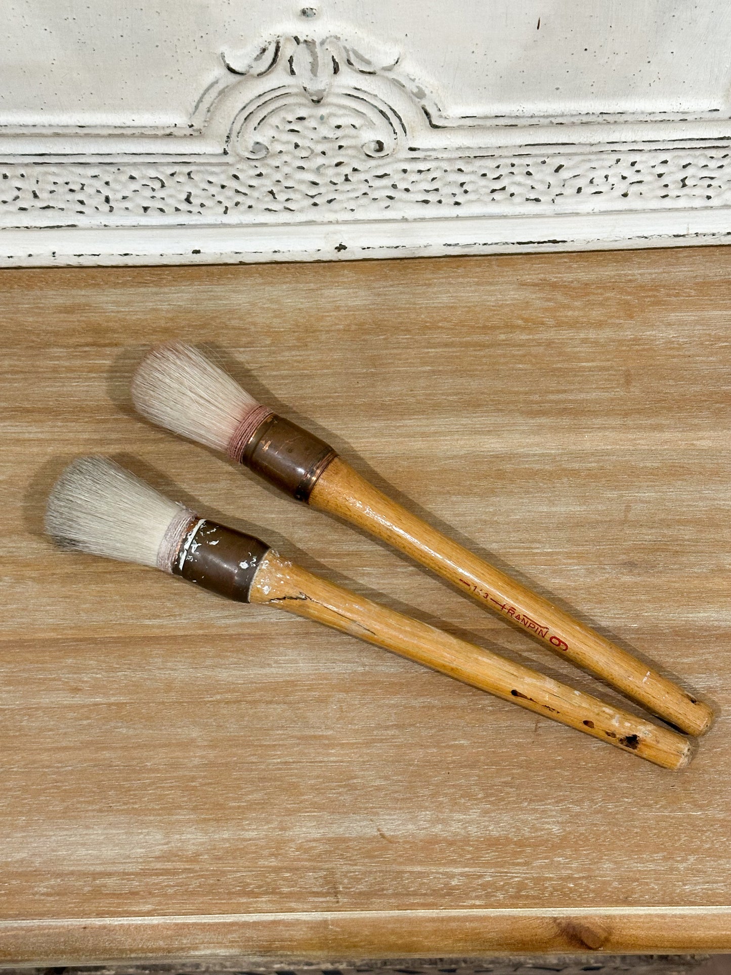 French vintage paintbrush