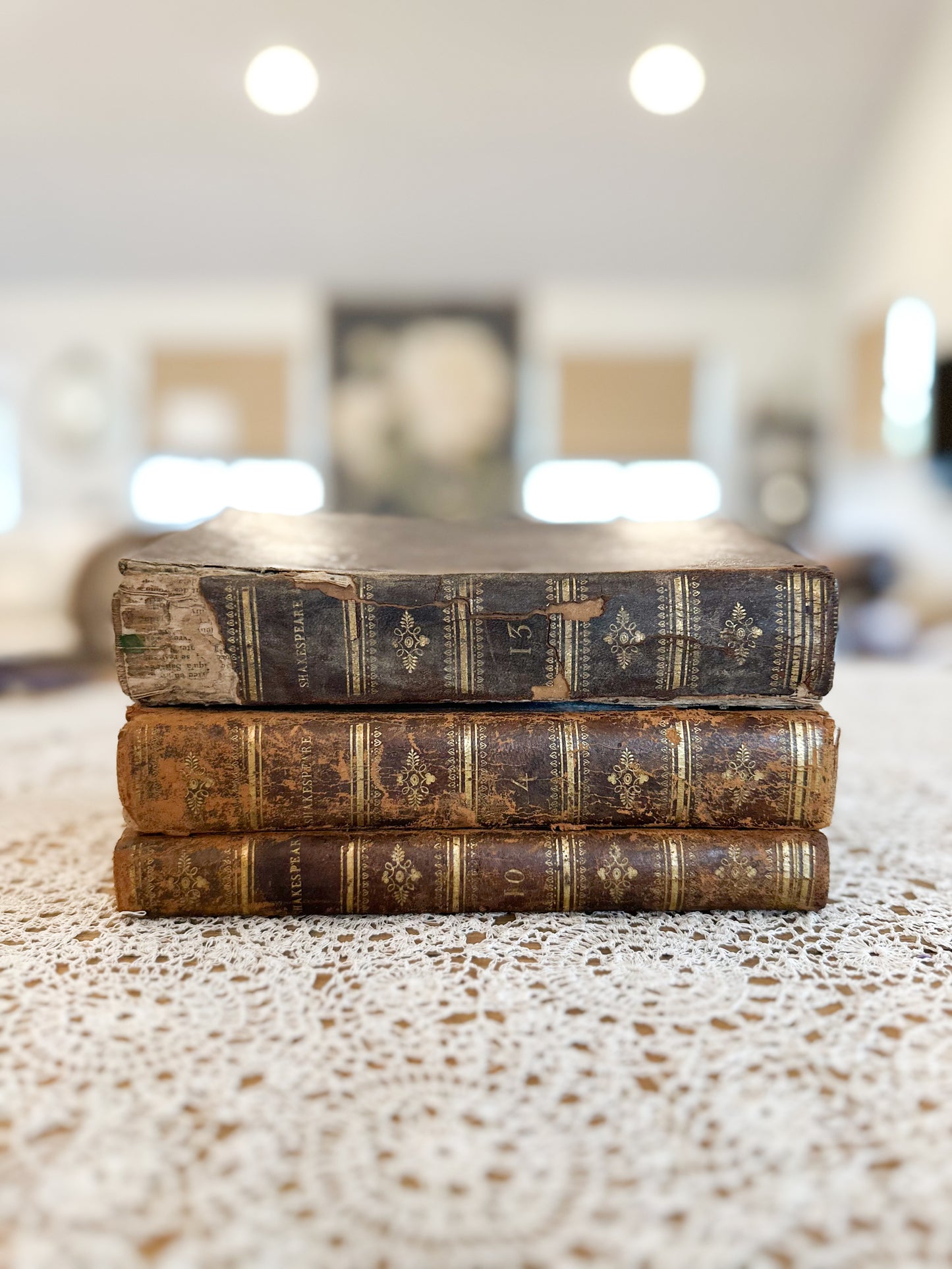 Antique French Shakespeare Books from 1700s