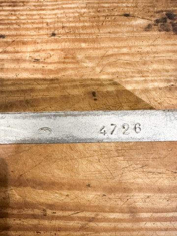 Antique chocolate mold from French chocolate factory (shells)