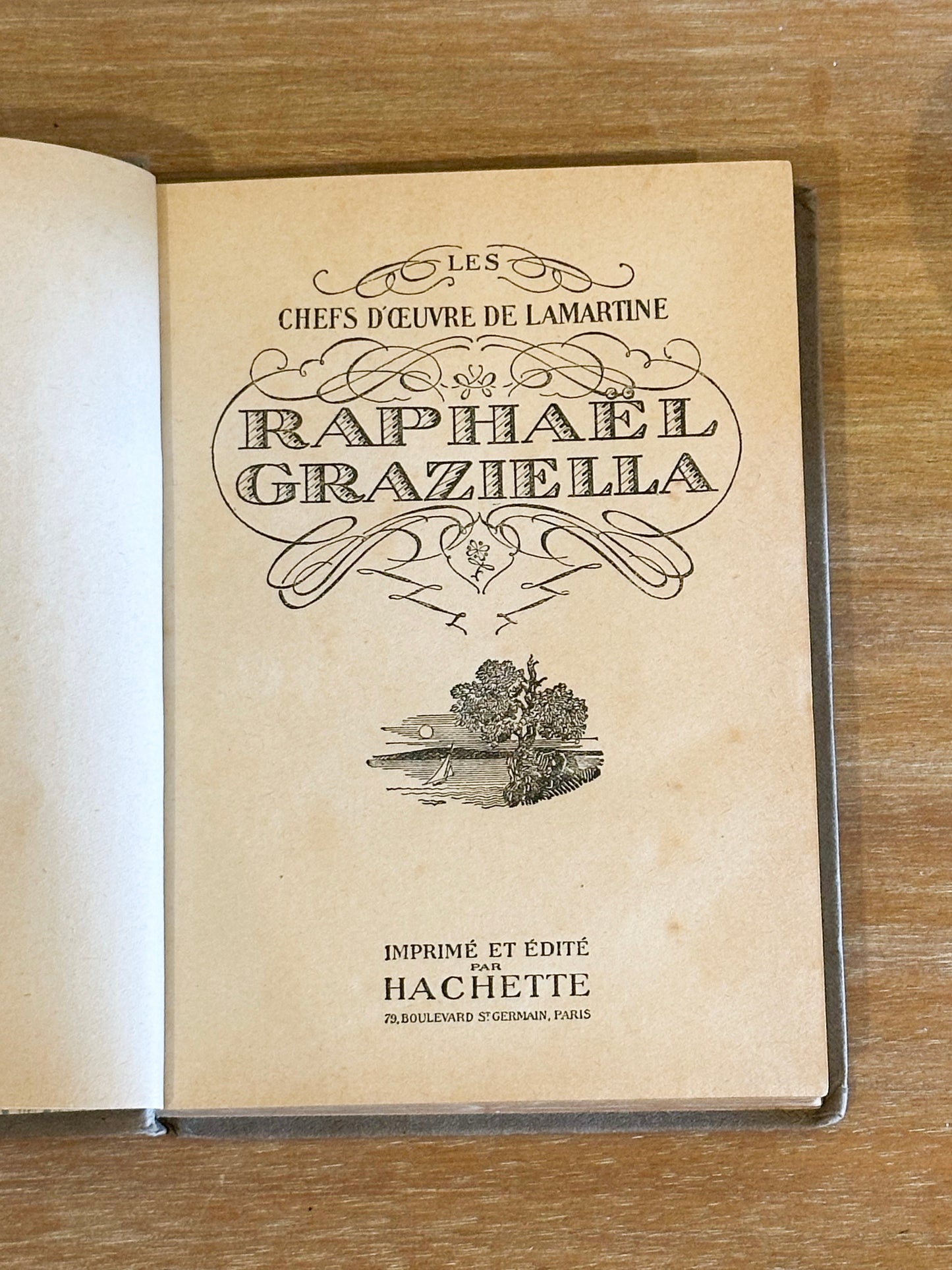 French Antique book