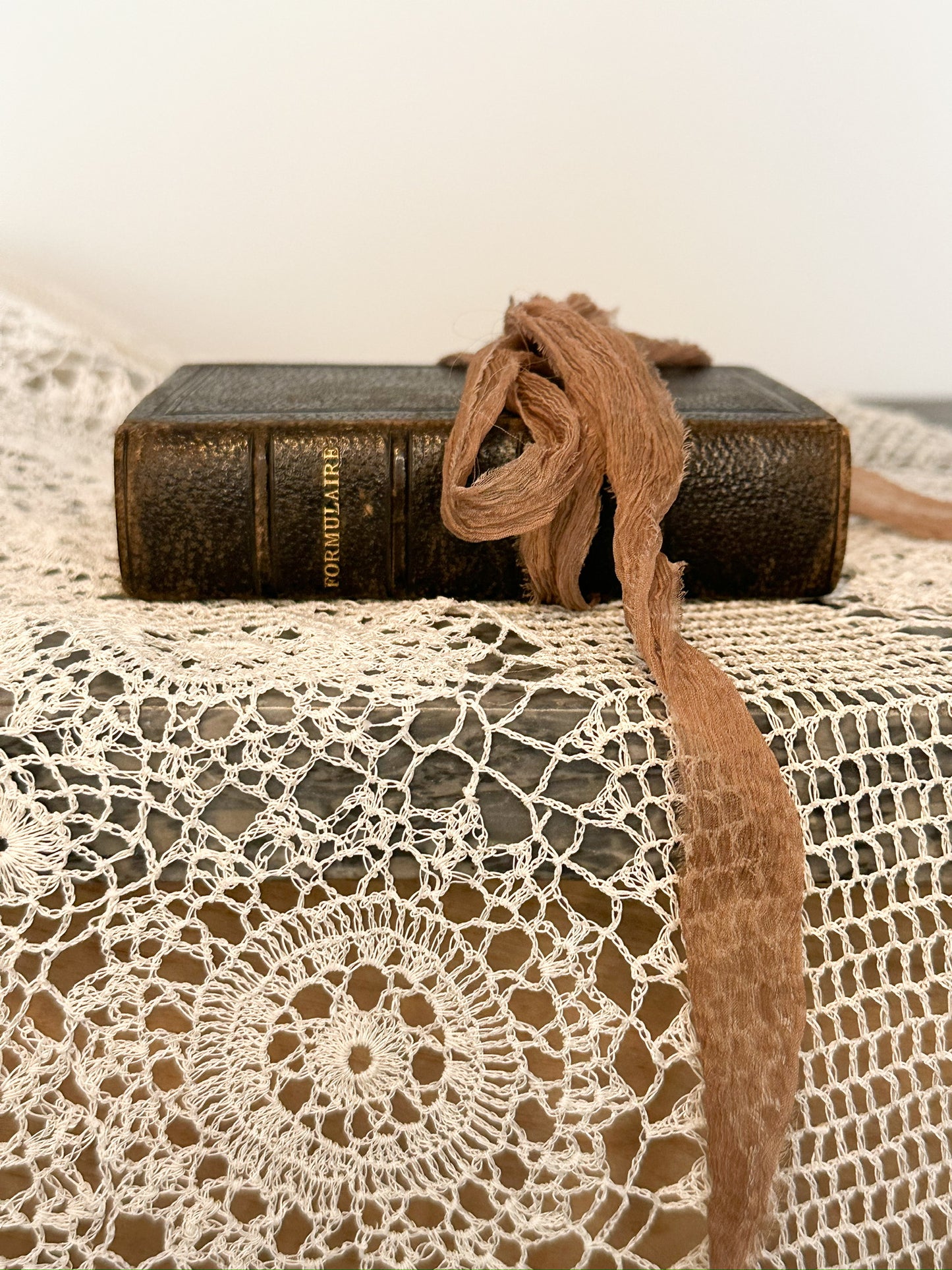 French Antique Prayer Book