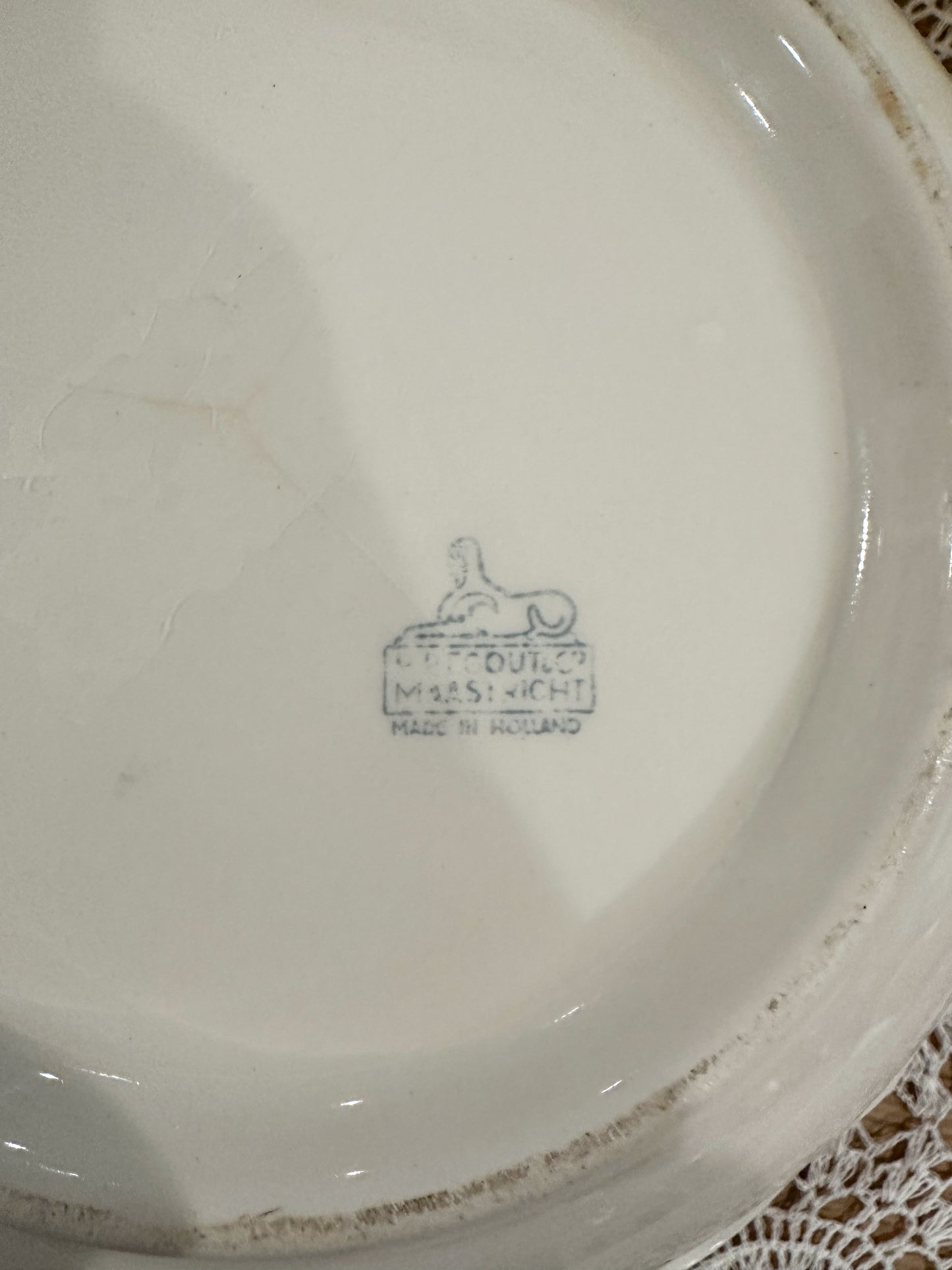 Vintage Dutch Serving Bowl (medium)