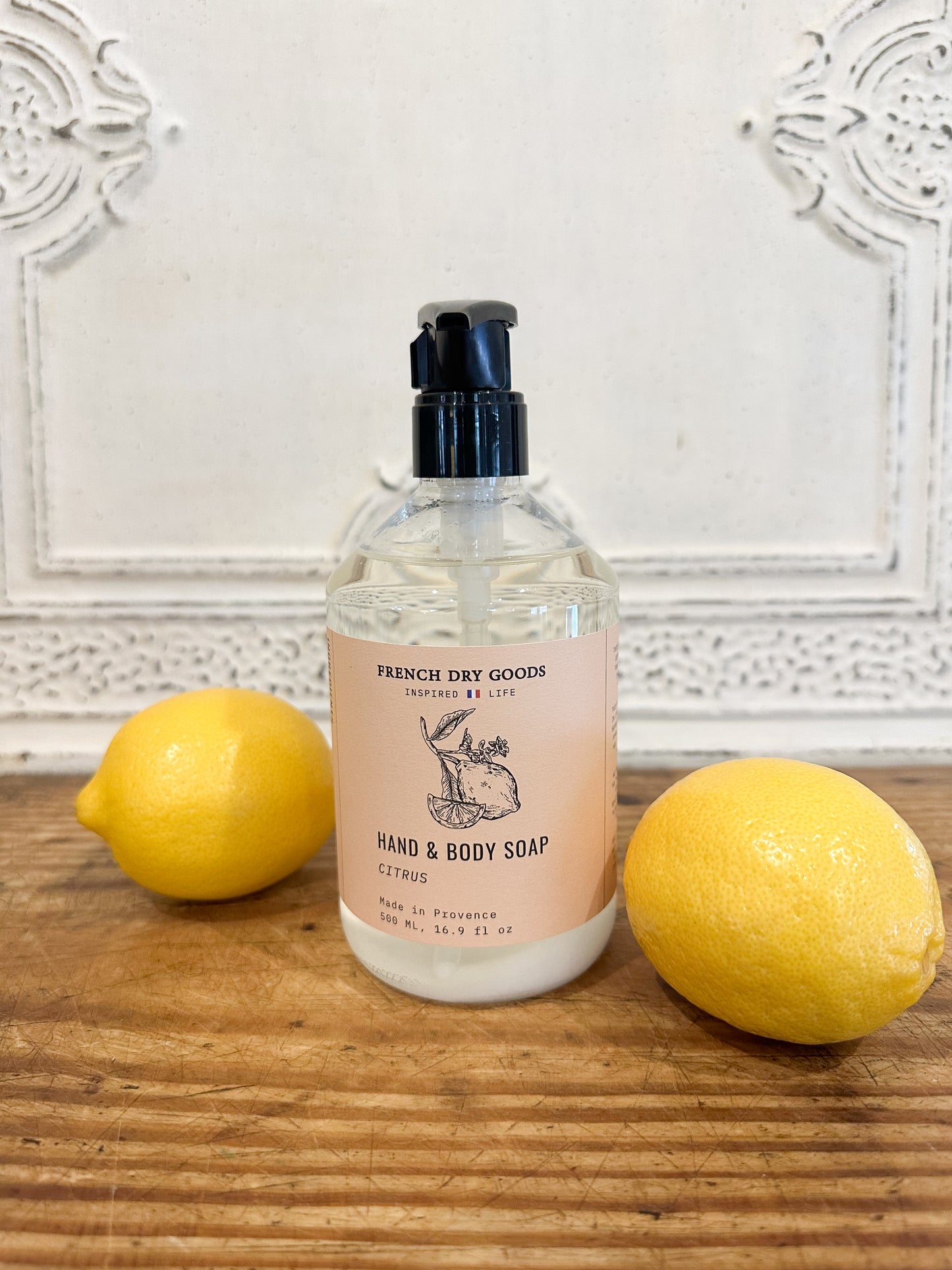 French Dry Goods Liquid Hand & Body Soap (Citrus)