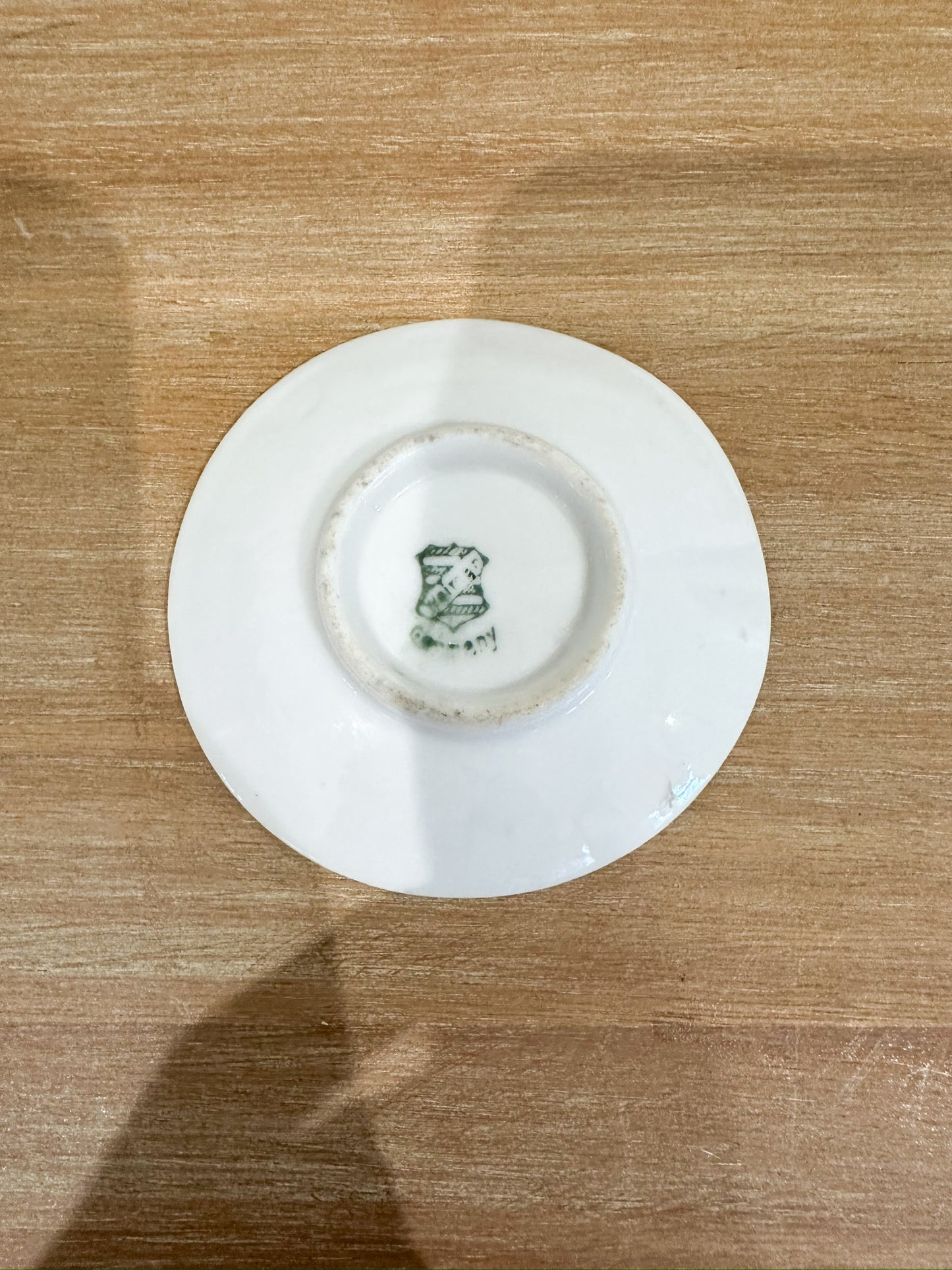 Vintage floral ring dish