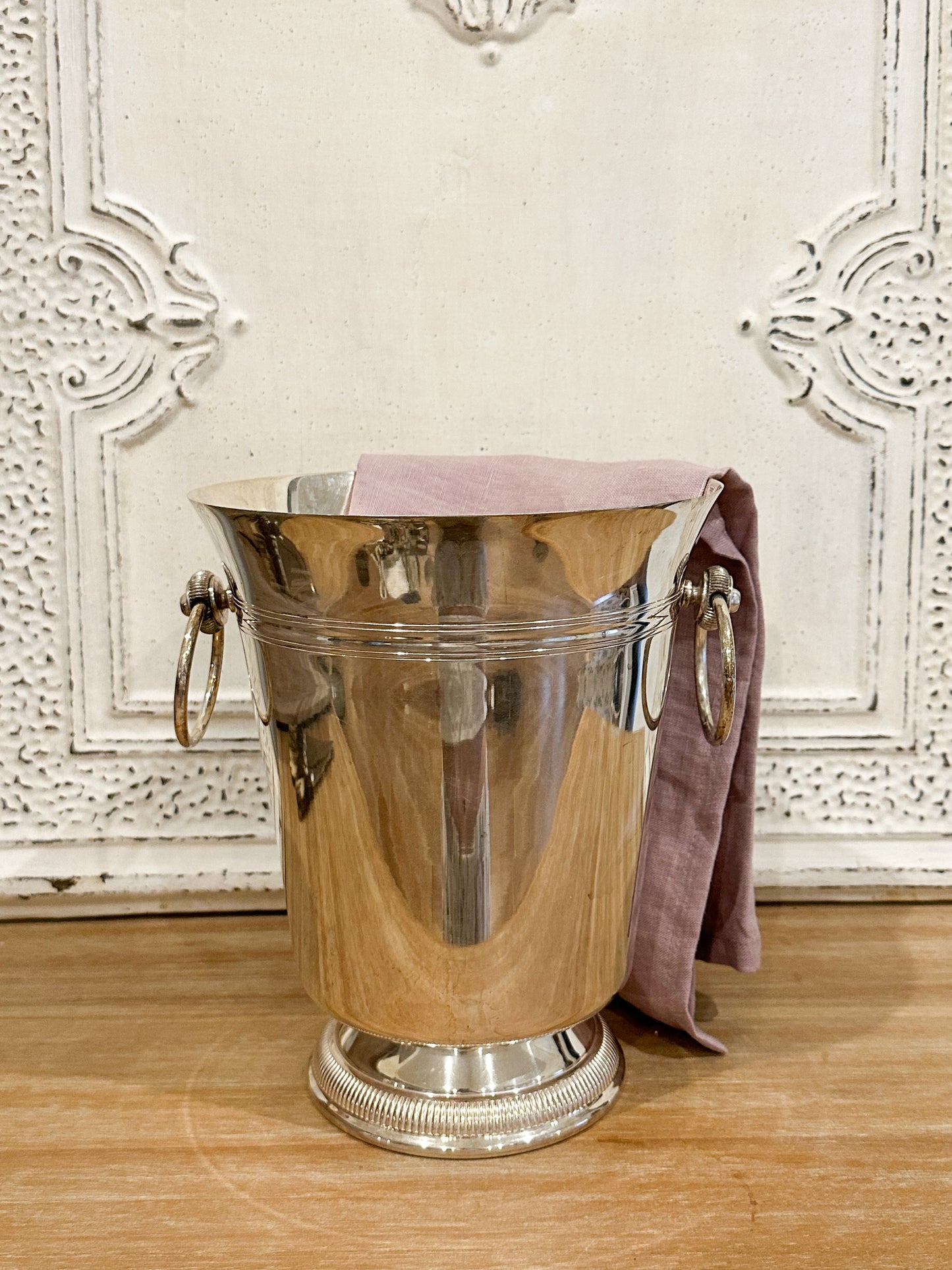 Vintage Silver Plate Champagne Bucket