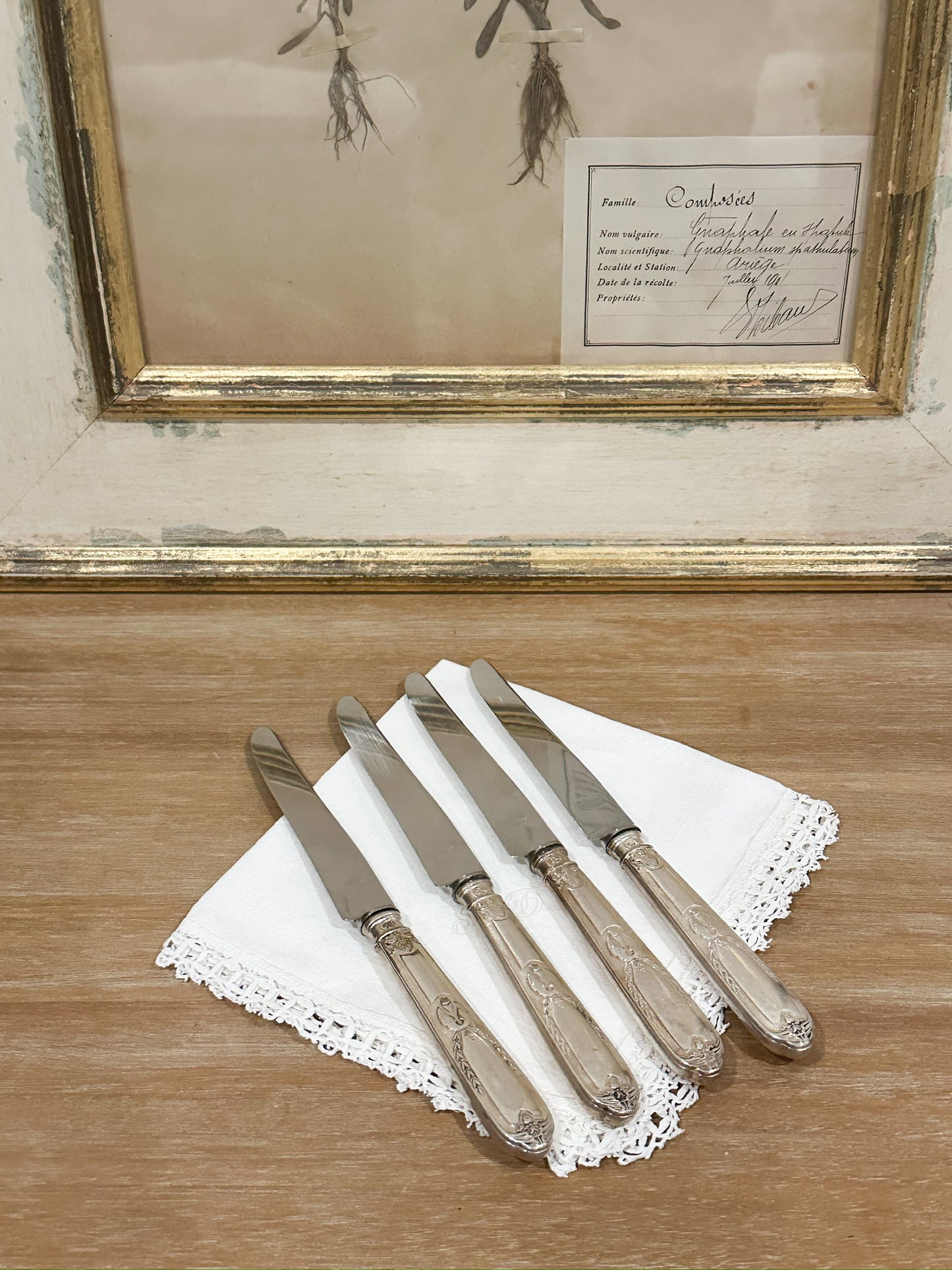 French Antique Knives (Set of 4)