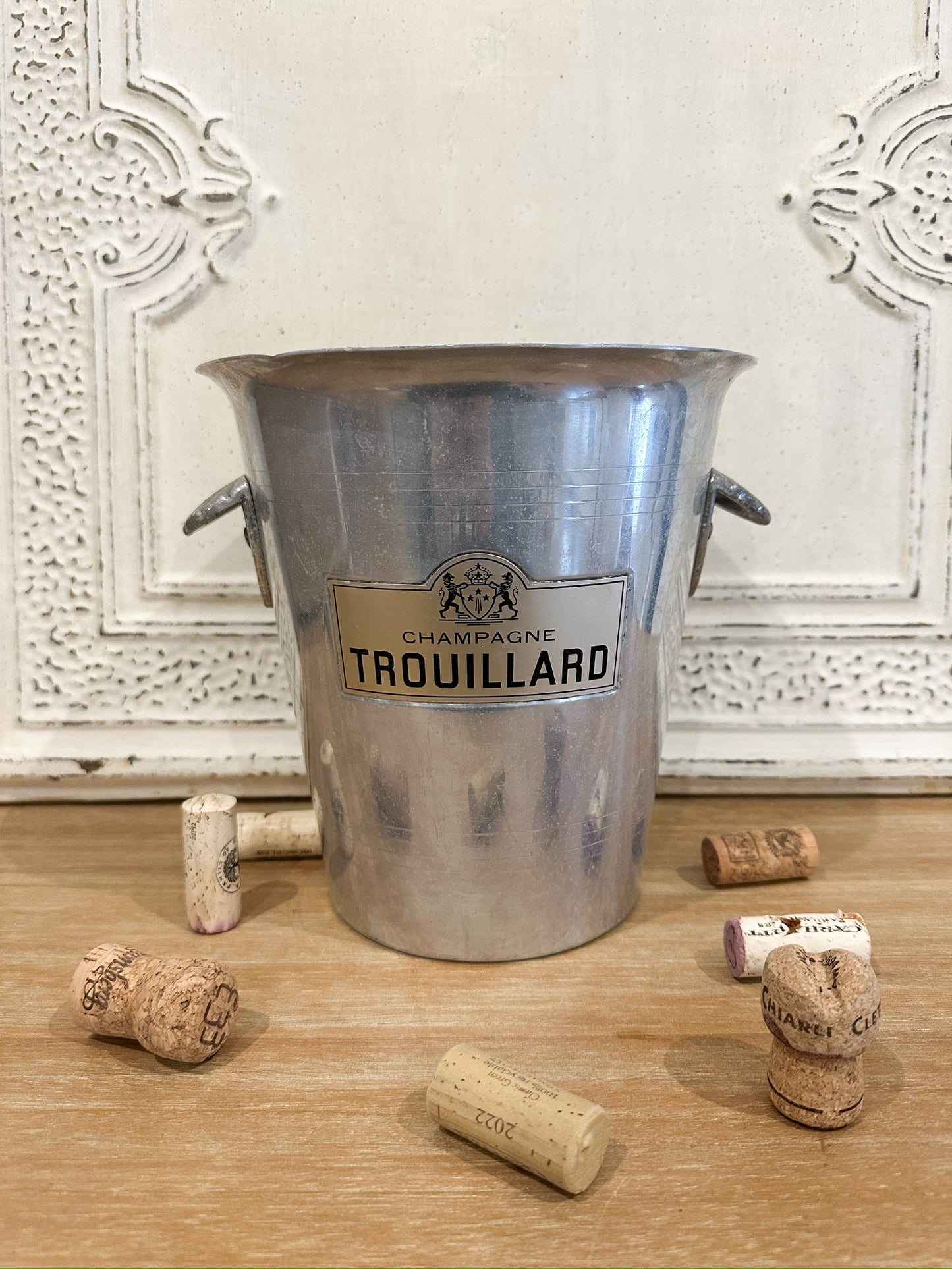 Vintage French champagne bucket from Trouillard