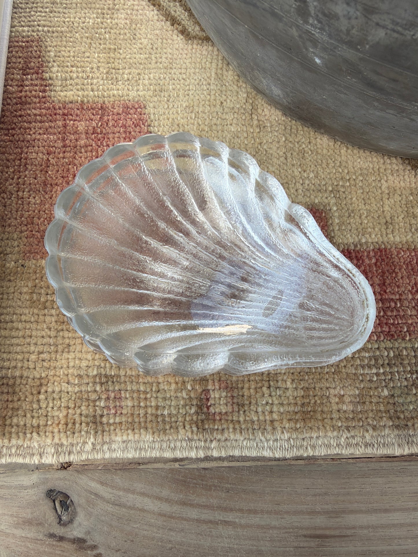 Vintage french coquillage dishes