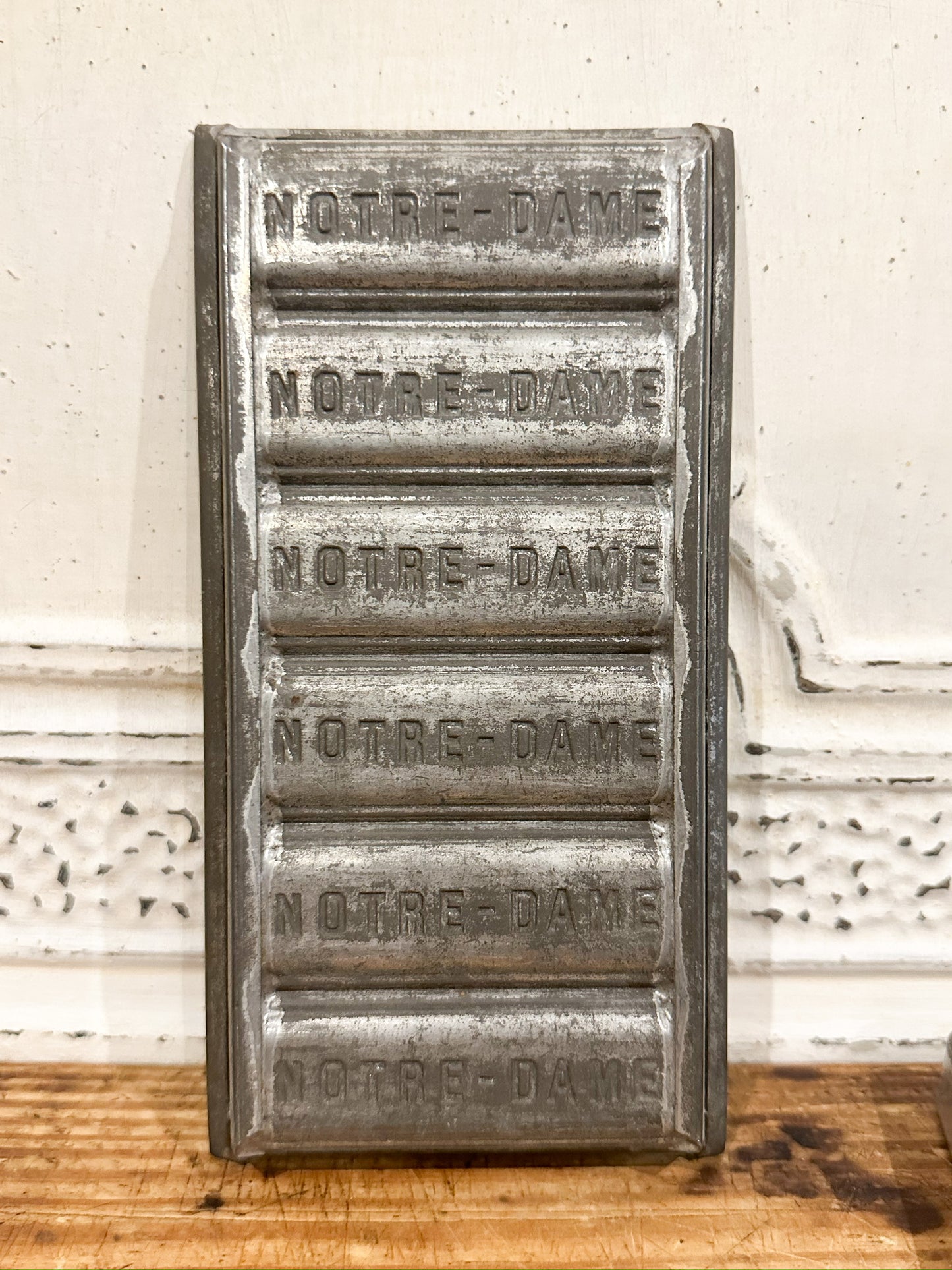 Antique chocolate mold from French chocolate factory