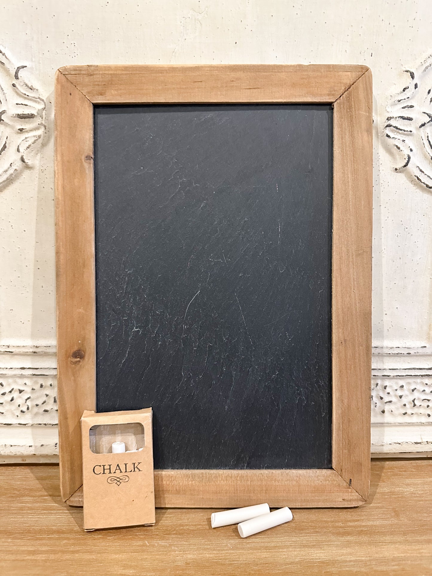 Vintage school chalkboard
